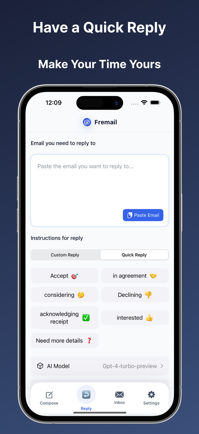 Fremail - AI Email Generator