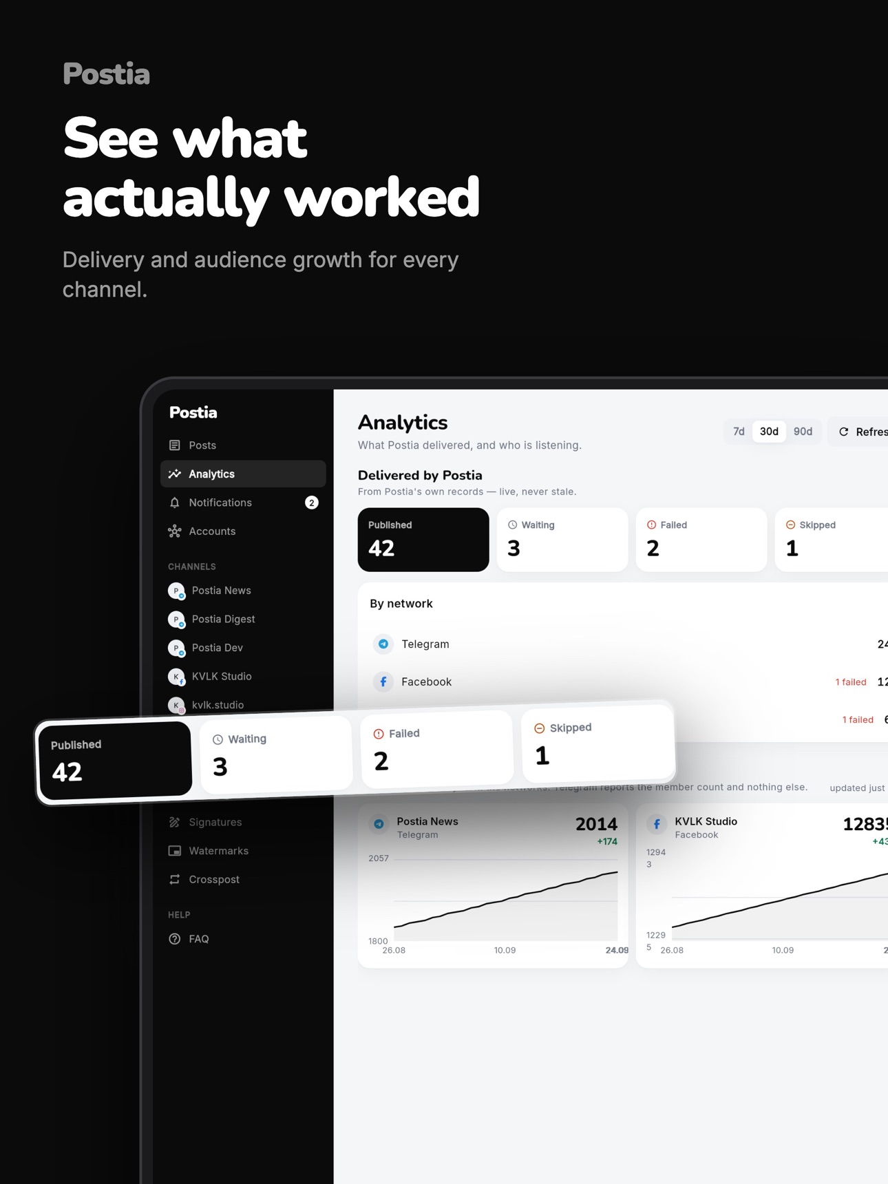Screenshot 9 of Postia: Social Media Planner