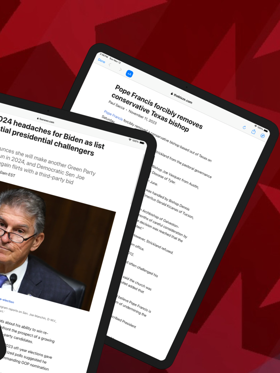 Conservative News iPad screenshot 8 - News app