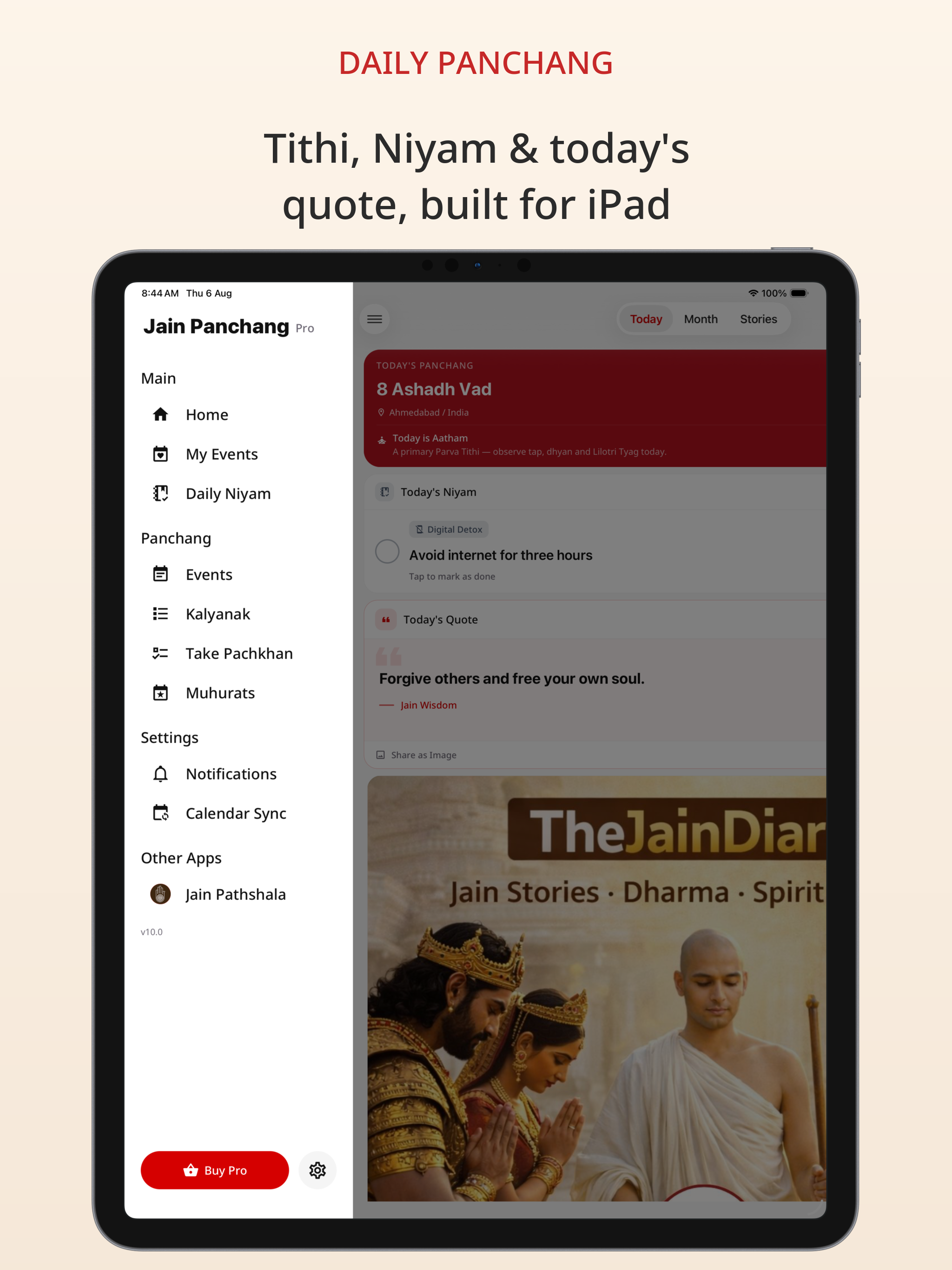 Jain Panchang and Kalyanaks screenshot 7