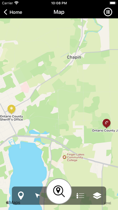 Ontario County NY Sheriff Screenshot