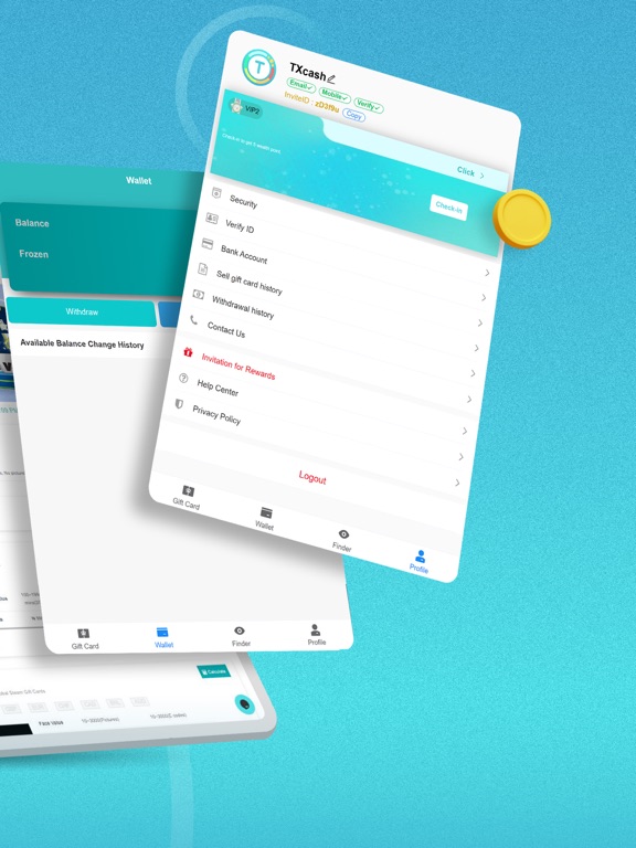 TxCash - by Won Inc. iPad screenshot 2 - Utilities app