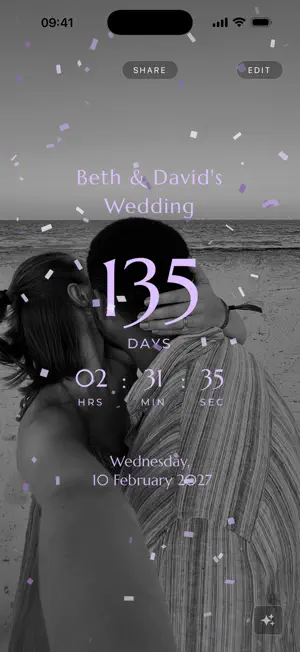 Wedding Countdown - Until I Do screenshot 2