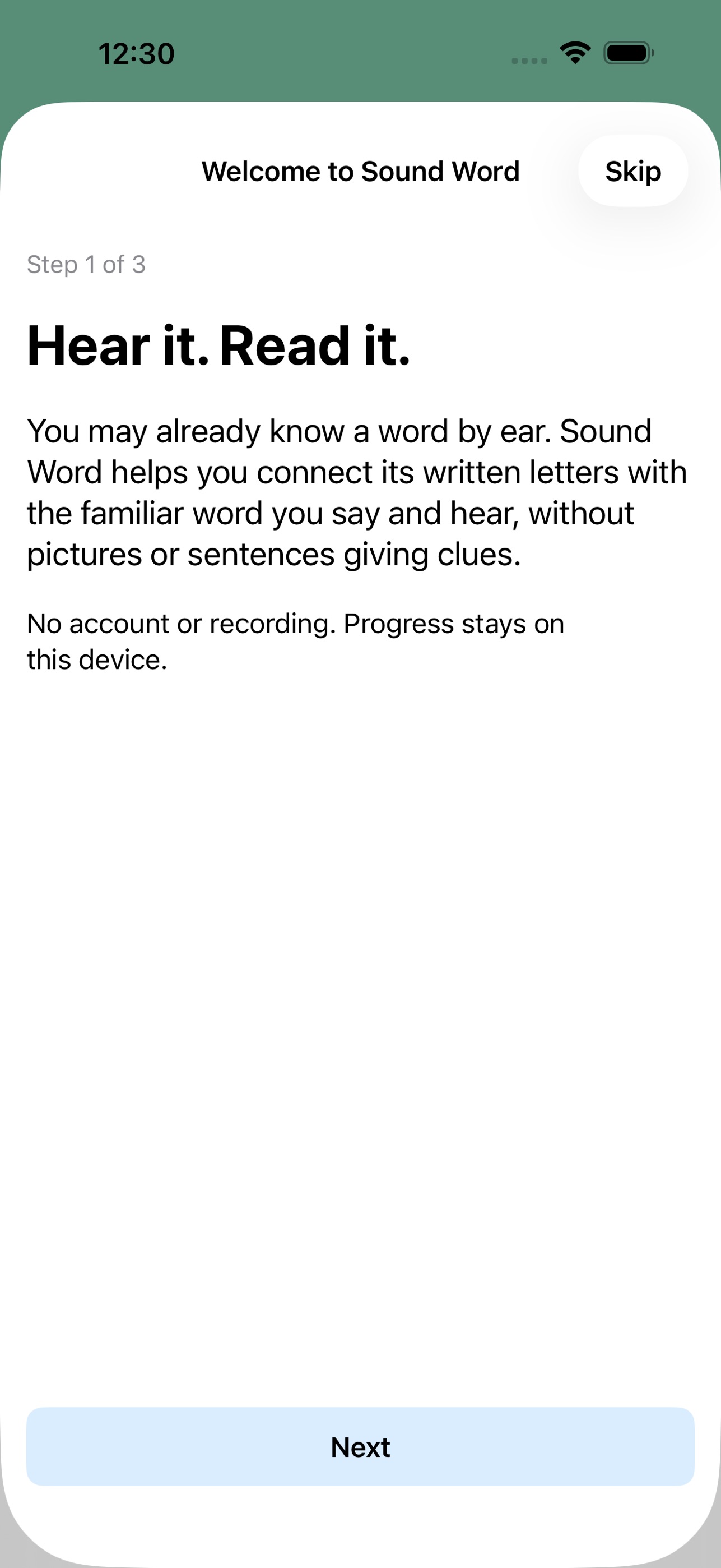 Screenshot 2 of Sound Word
