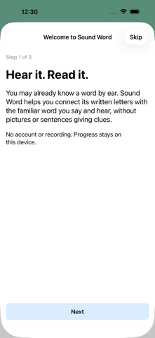 Sound Word Screenshot 2 of 5