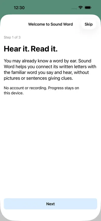Sound Word screenshot 2
