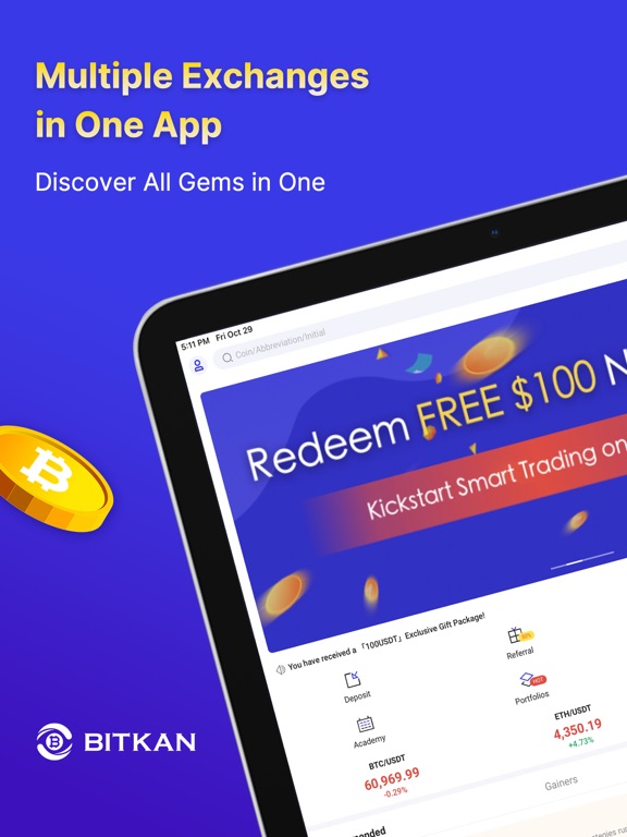 Screenshot #4 pour BitKan: Trade Bitcoin & Crypto