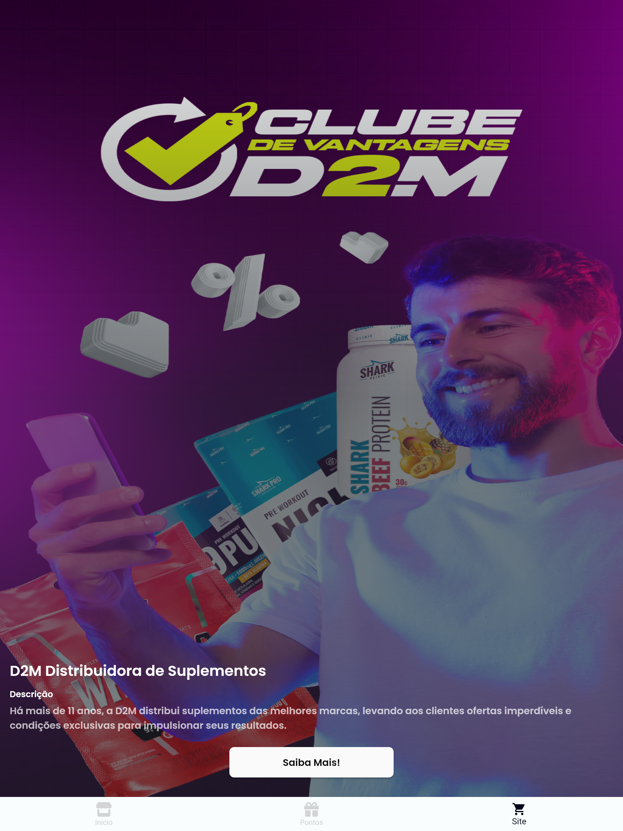 Clube de vantagens D2M