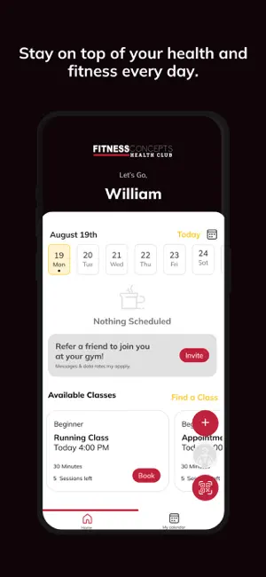 Fitness Concepts Health Club screenshot 2