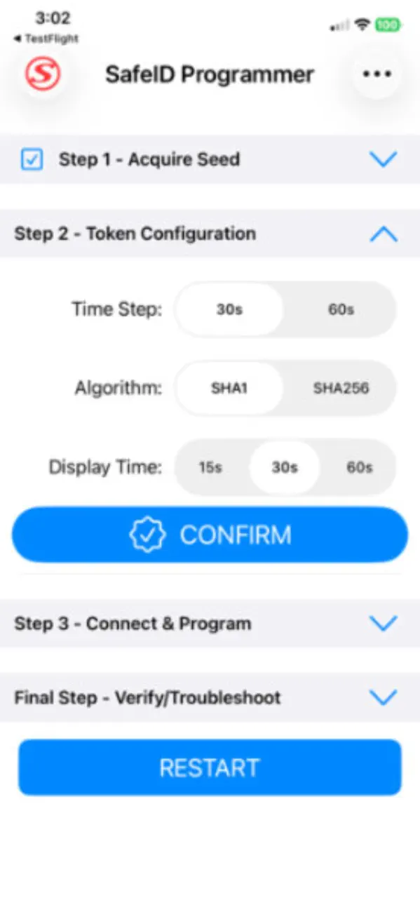 Screenshot #2 pour SafeID Programmer