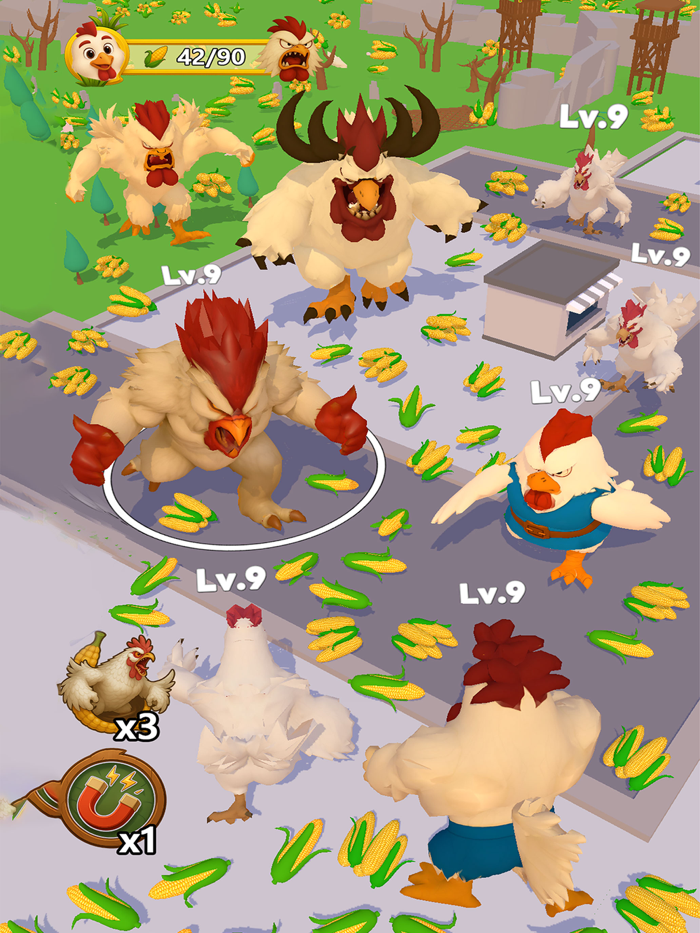 Chicken Evolution Battle 3D