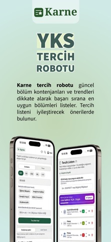 Karne - YKS Tercih Robotu Screenshot 1 of 10