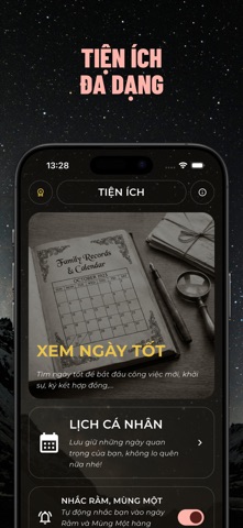 Lịch Vạn Niên – Lịch Âm Tử Vi screenshot
