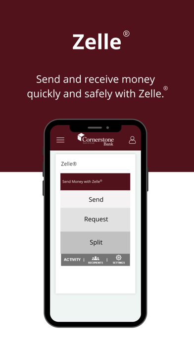 Cornerstone Bank iMobile Screenshot