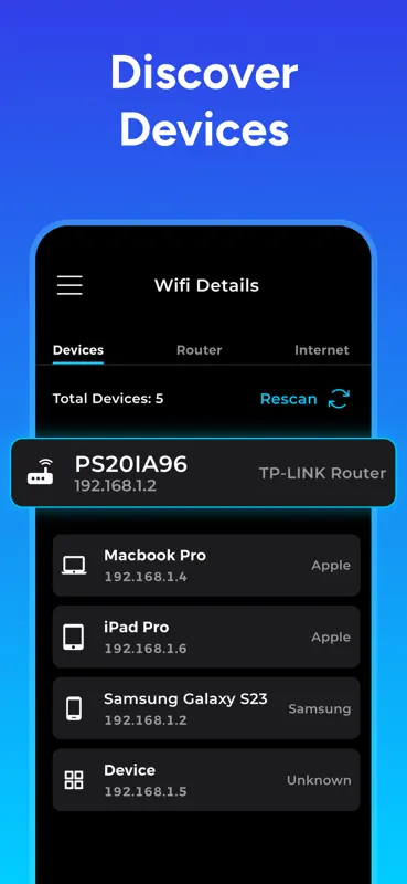 Wifi Analyzer: Network Scanner screenshot 2 of 6