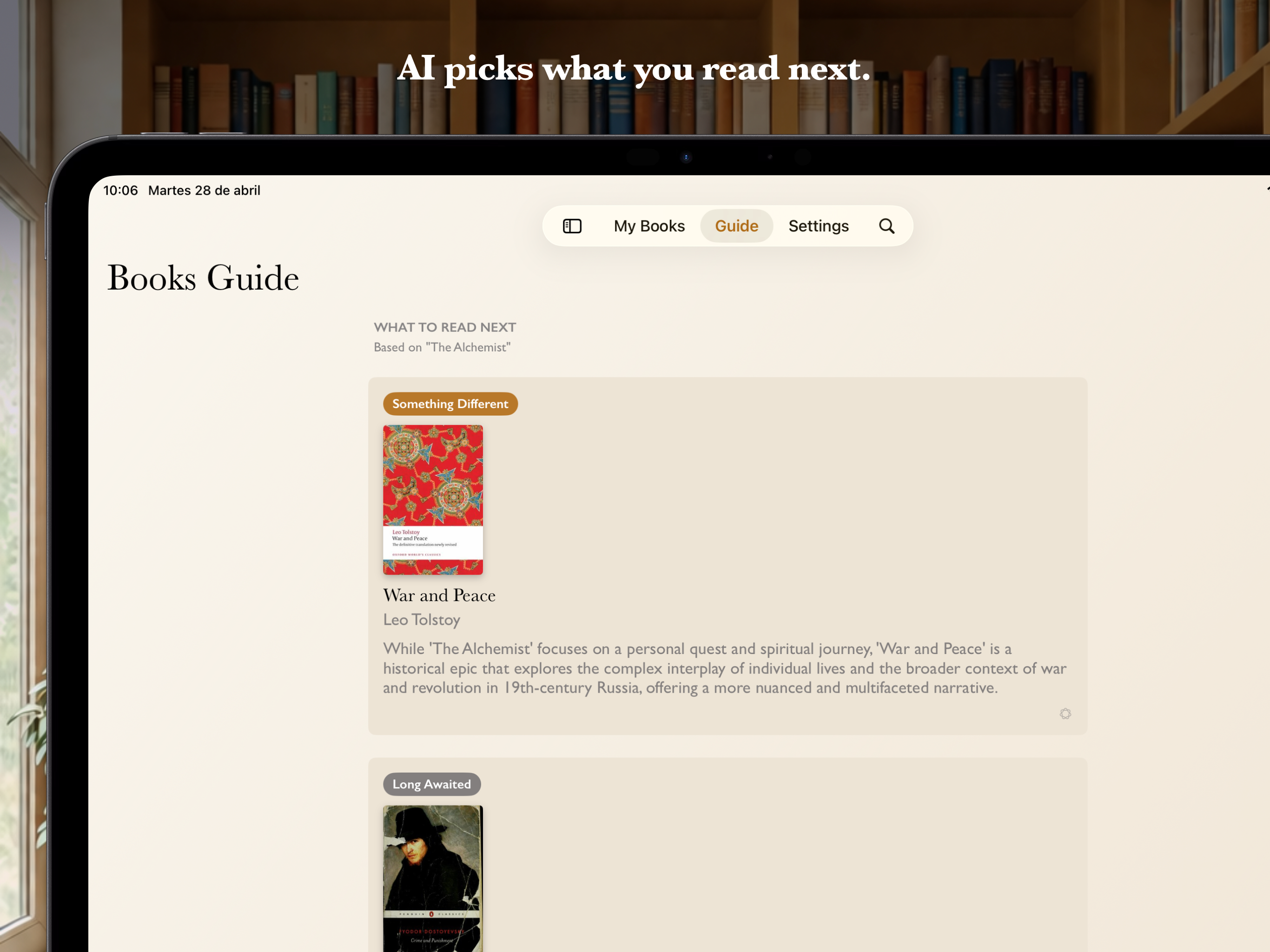 Pinakes - Book Reading Tracker