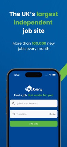 CV-Library Job Search iPhone screenshot 1