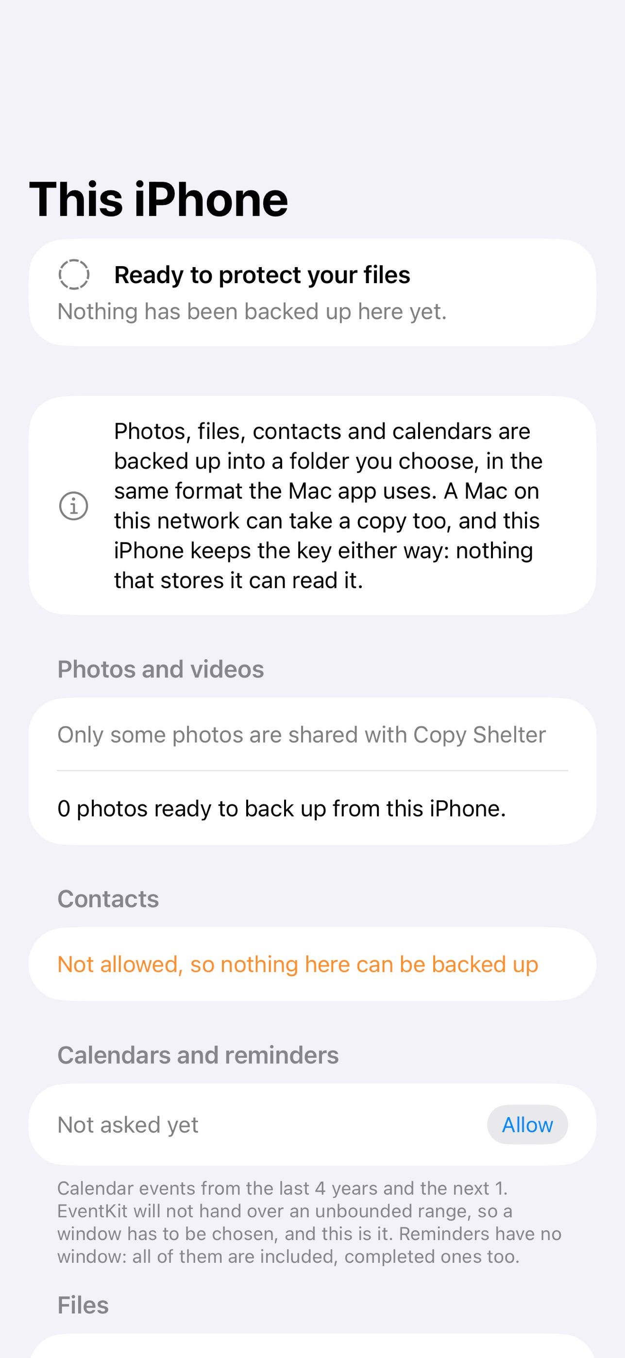 Screenshot 5 of Copy Shelter: Backup & Restore