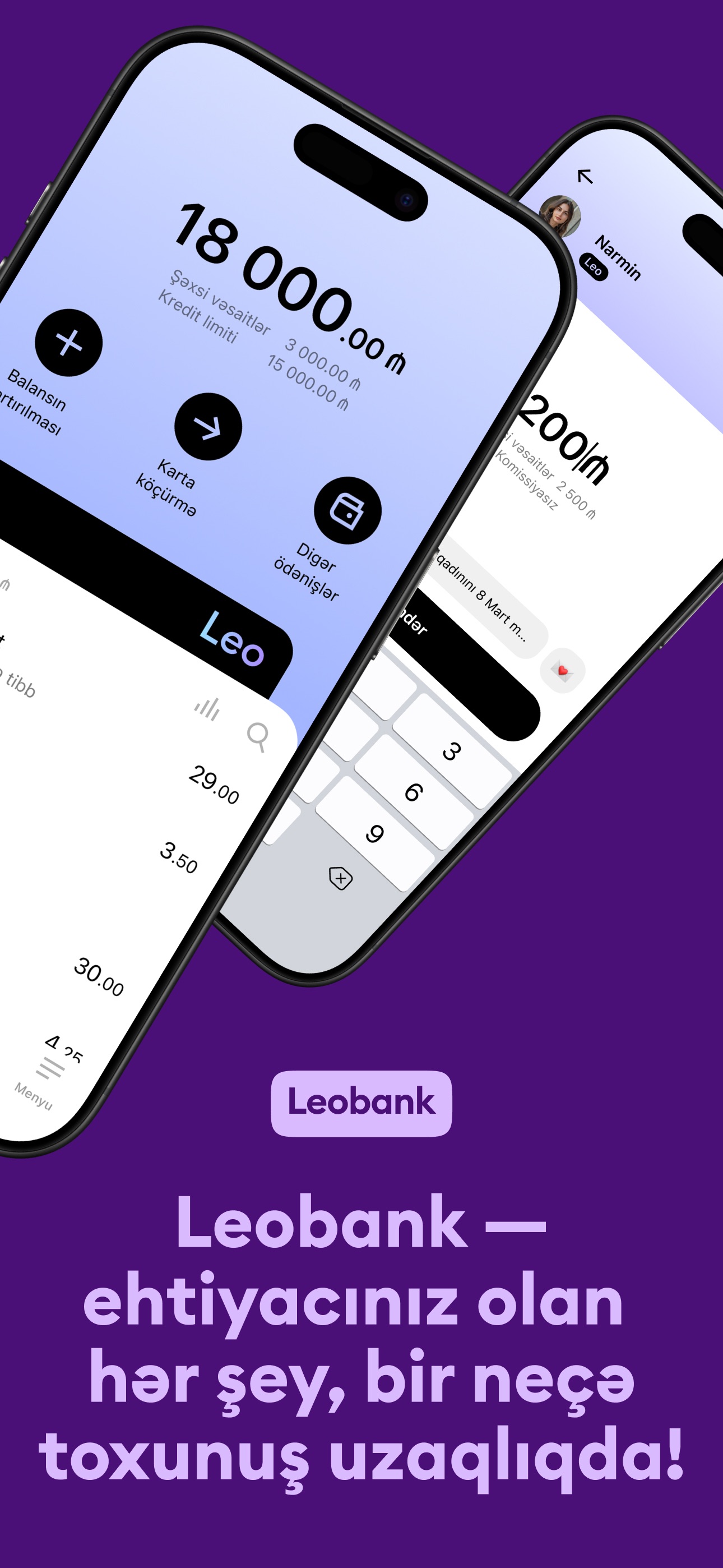 Screenshot 1 of Leobank - Mobile Bank və Kart