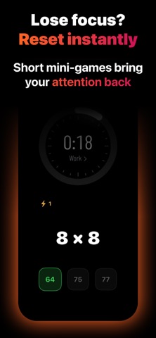 Kron: Brain Games Focus Timer Screenshot 2 of 5