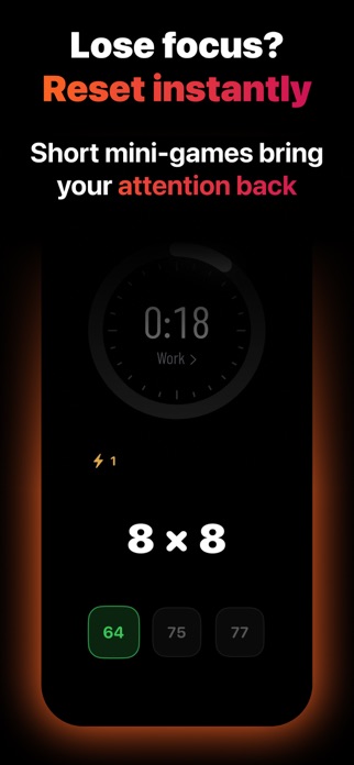 Kron: Brain Games Focus Timer Screenshot 2 of 5
