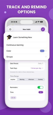 Loop Habit Tracker - Streaks Screenshot 5 of 6
