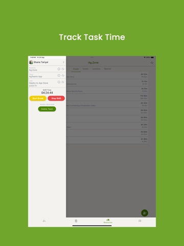 AgTeams iPad screenshot