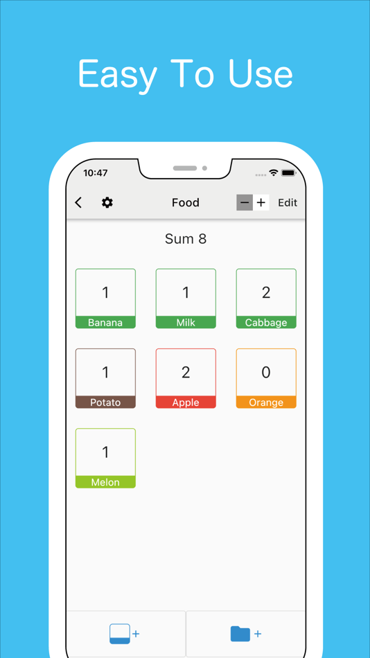 #3. Tally Counter. (iOS) 由: Keitaro Ohno