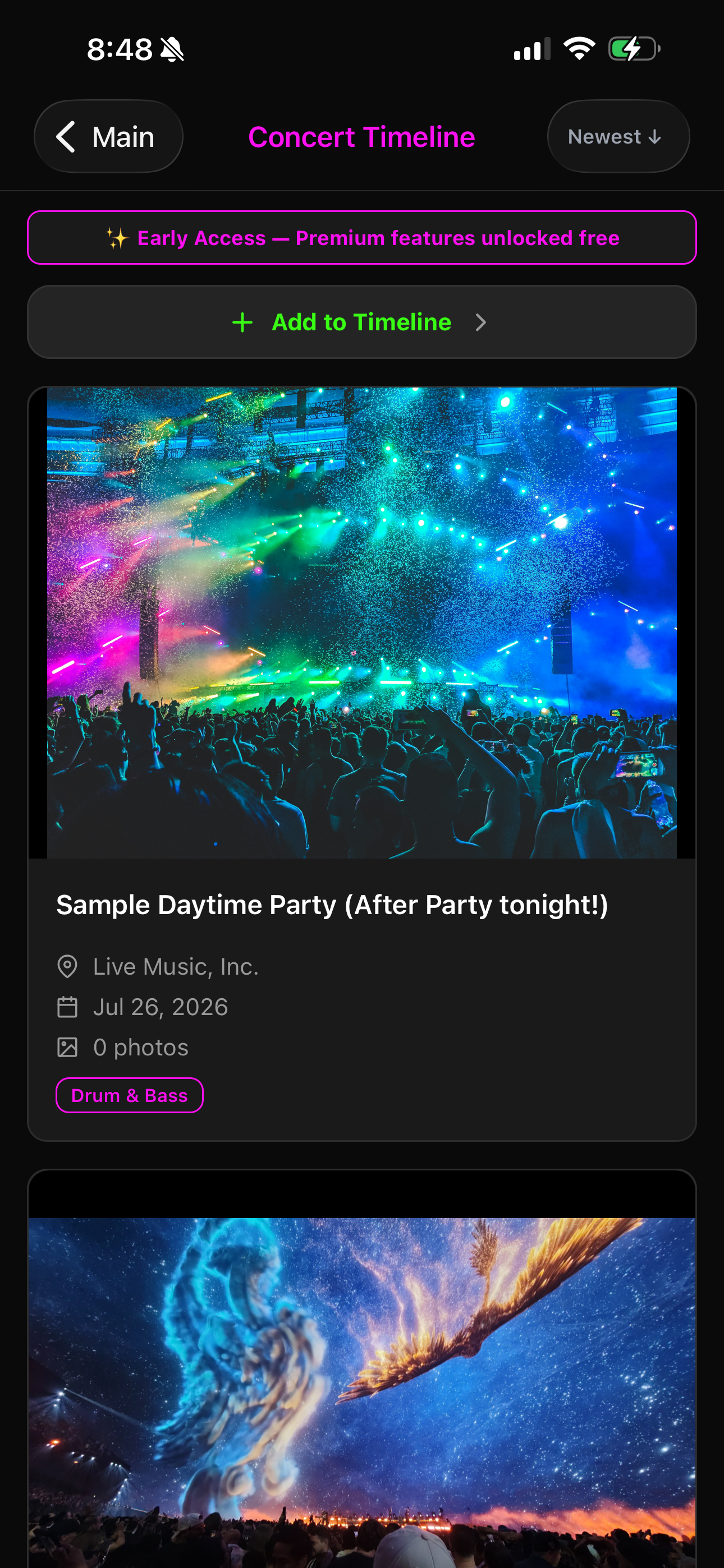 LIVE MUSIC LOVE screenshot 2