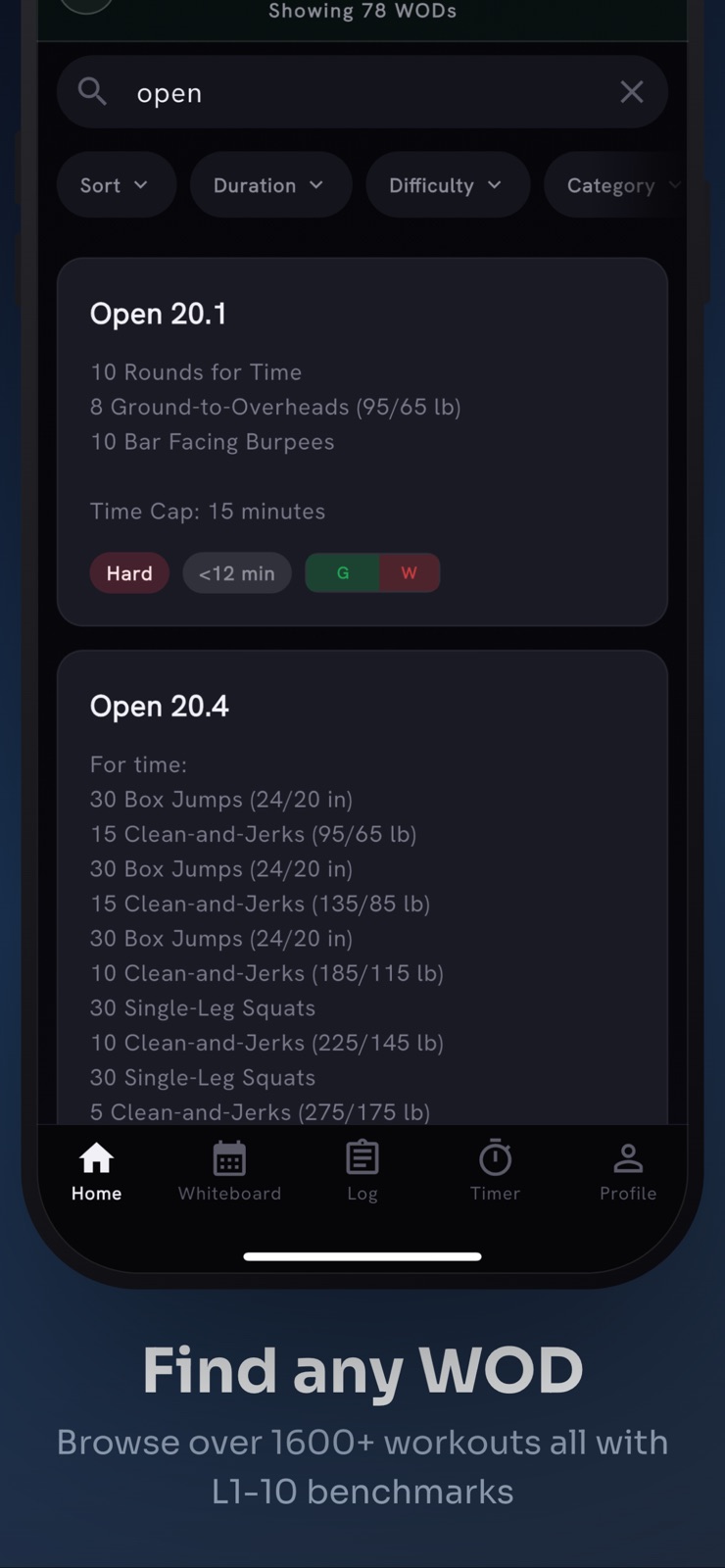 PRzilla - WOD & Fitness Log iphone screenshot 4