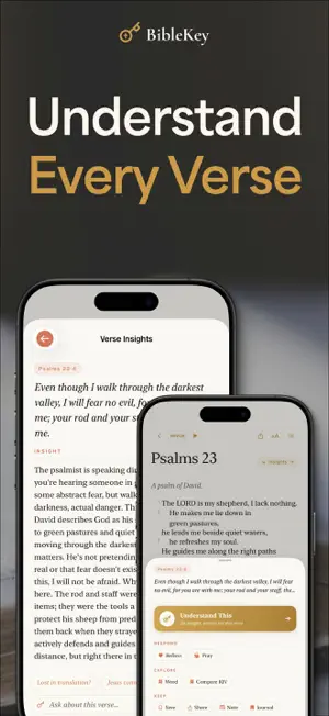 BibleKey: Smart Bible App screenshot 1