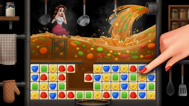 Manor Cafe: juegos de unir 3 screenshot 3