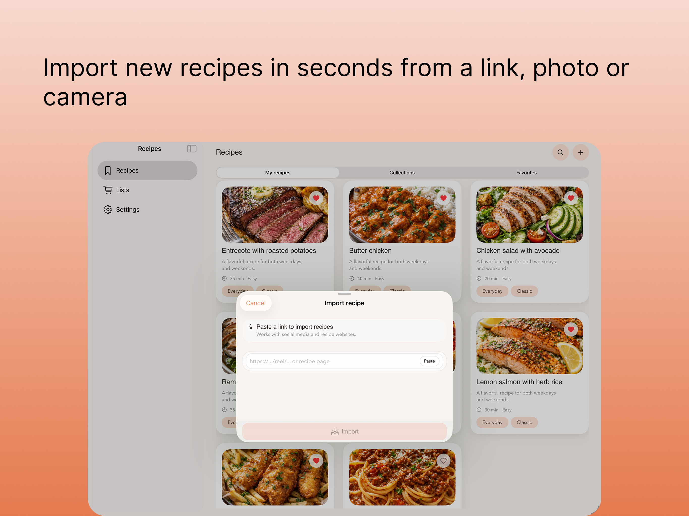 Receptly: Save recipes screenshot 10