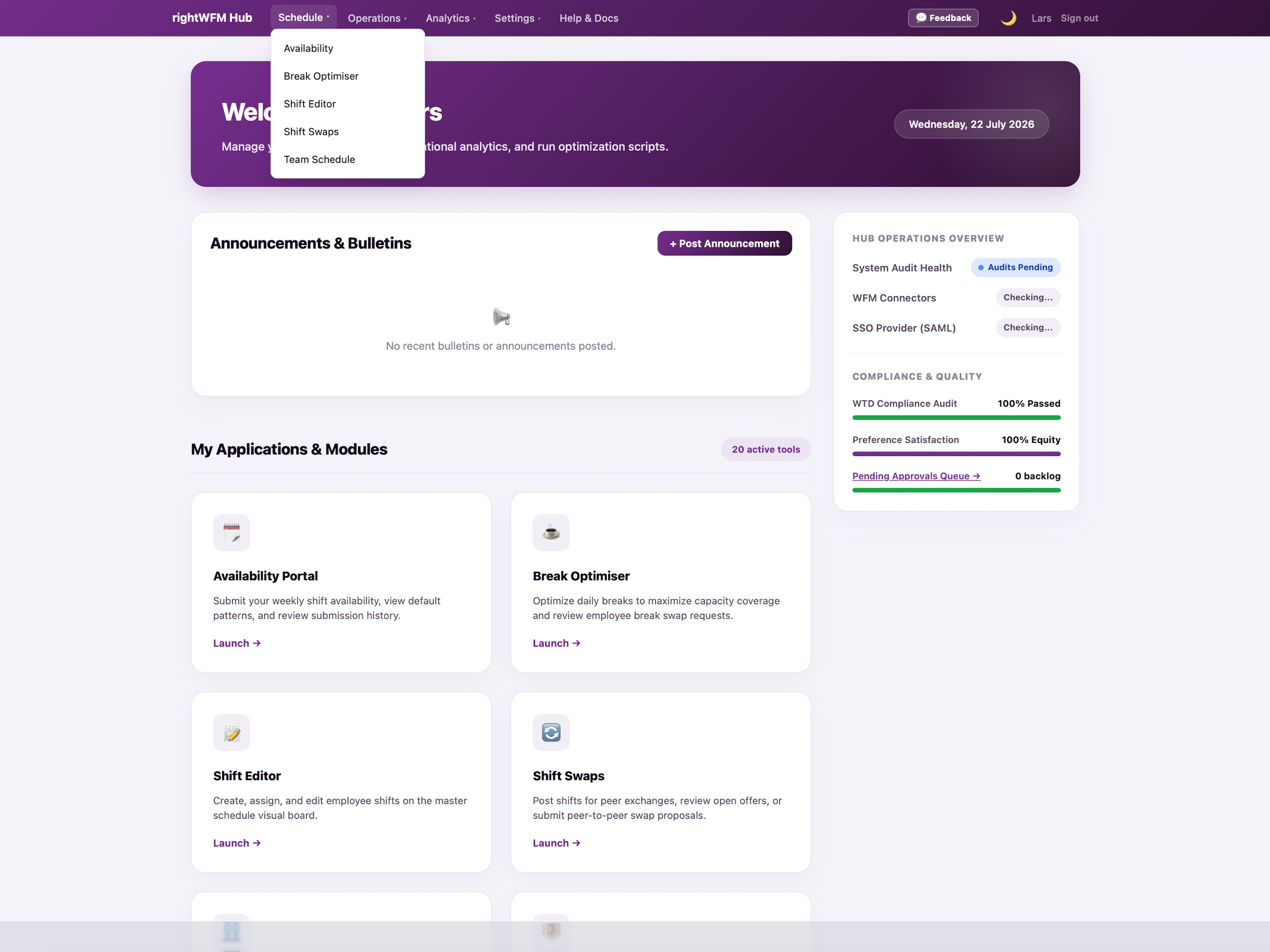 rightWFM Hub screenshot 8