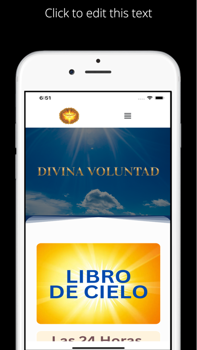 Screenshot 1 of Divina Voluntad App