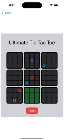 Ultimate Tic-Tac-Toe App Screenshot 4 of 5
