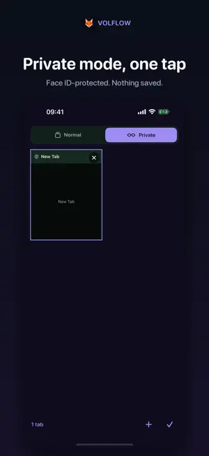 Volflow - Privacy Browser screenshot 2