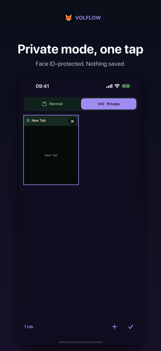 Volflow - Privacy Browser Screenshot 2 of 4
