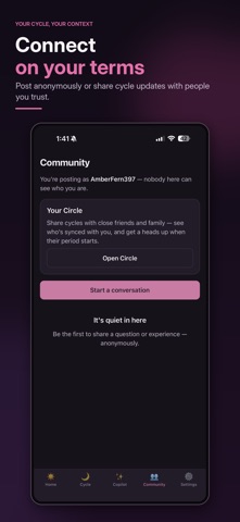 Aura: Cycle & Wellbeing Screenshot 4 of 5