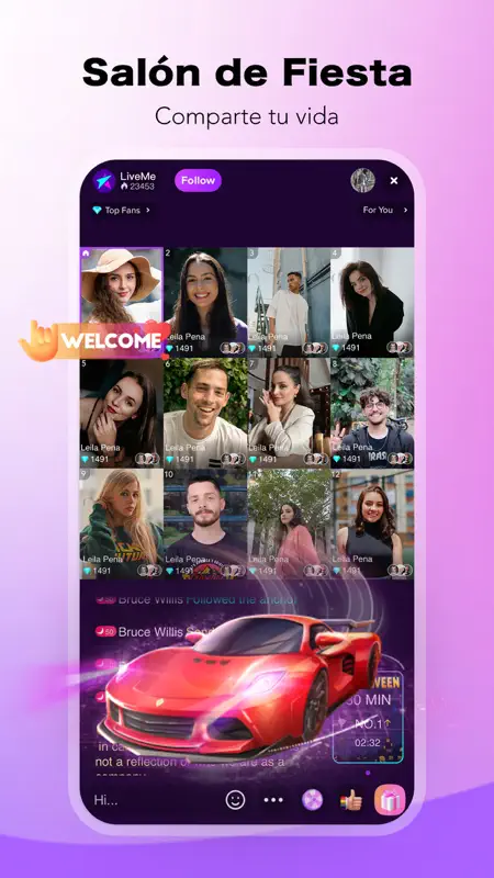 LiveMe – Transmisión en vivo screenshot 7 of 7