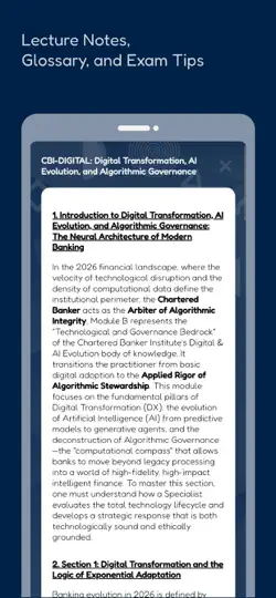 Chartered Banker Prep: With AI iPhone Screenshot 5