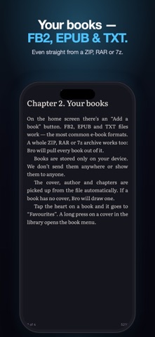 Bro Reader: FB2 & EPUB Reader screenshot 1