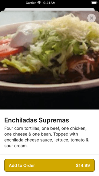 App screenshot
