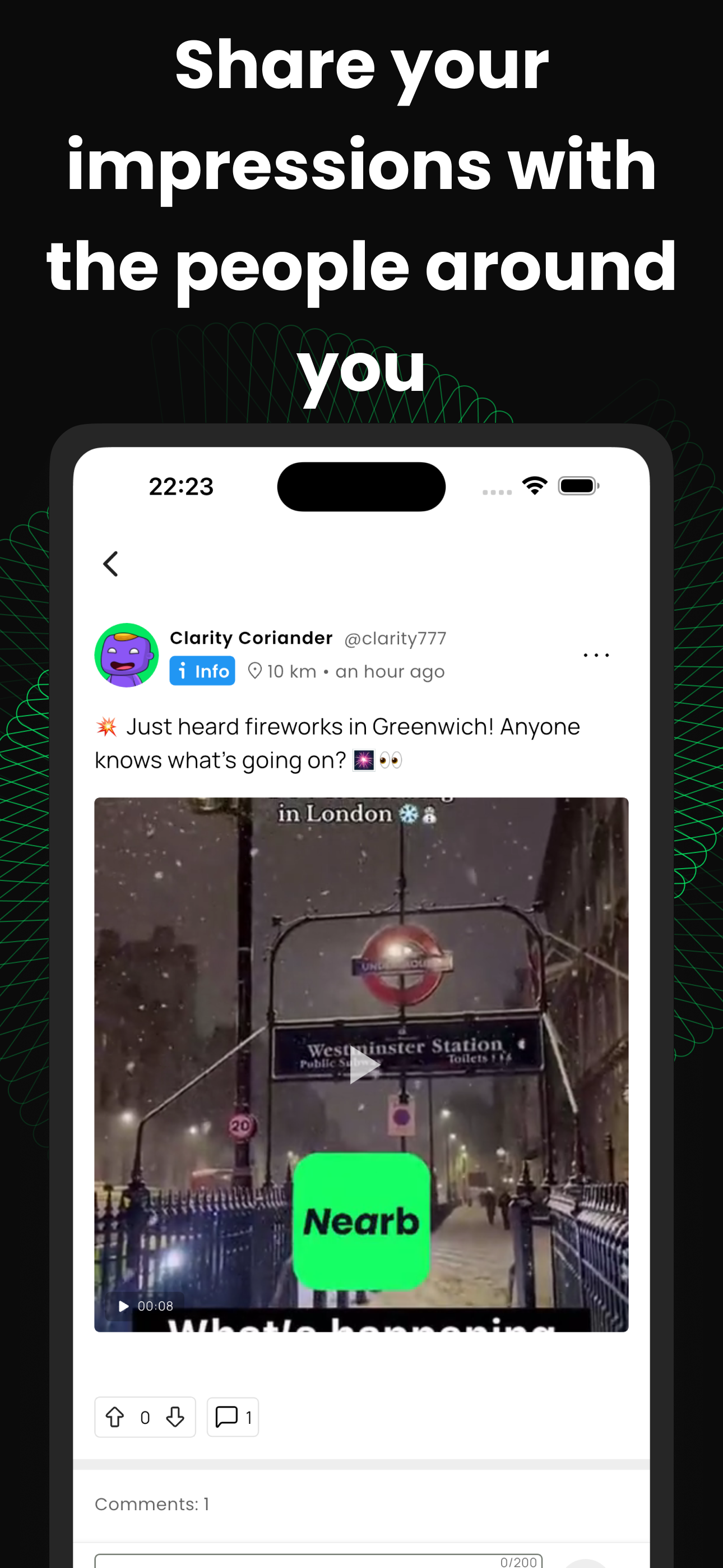 Nearb - Hyperlocal Community
