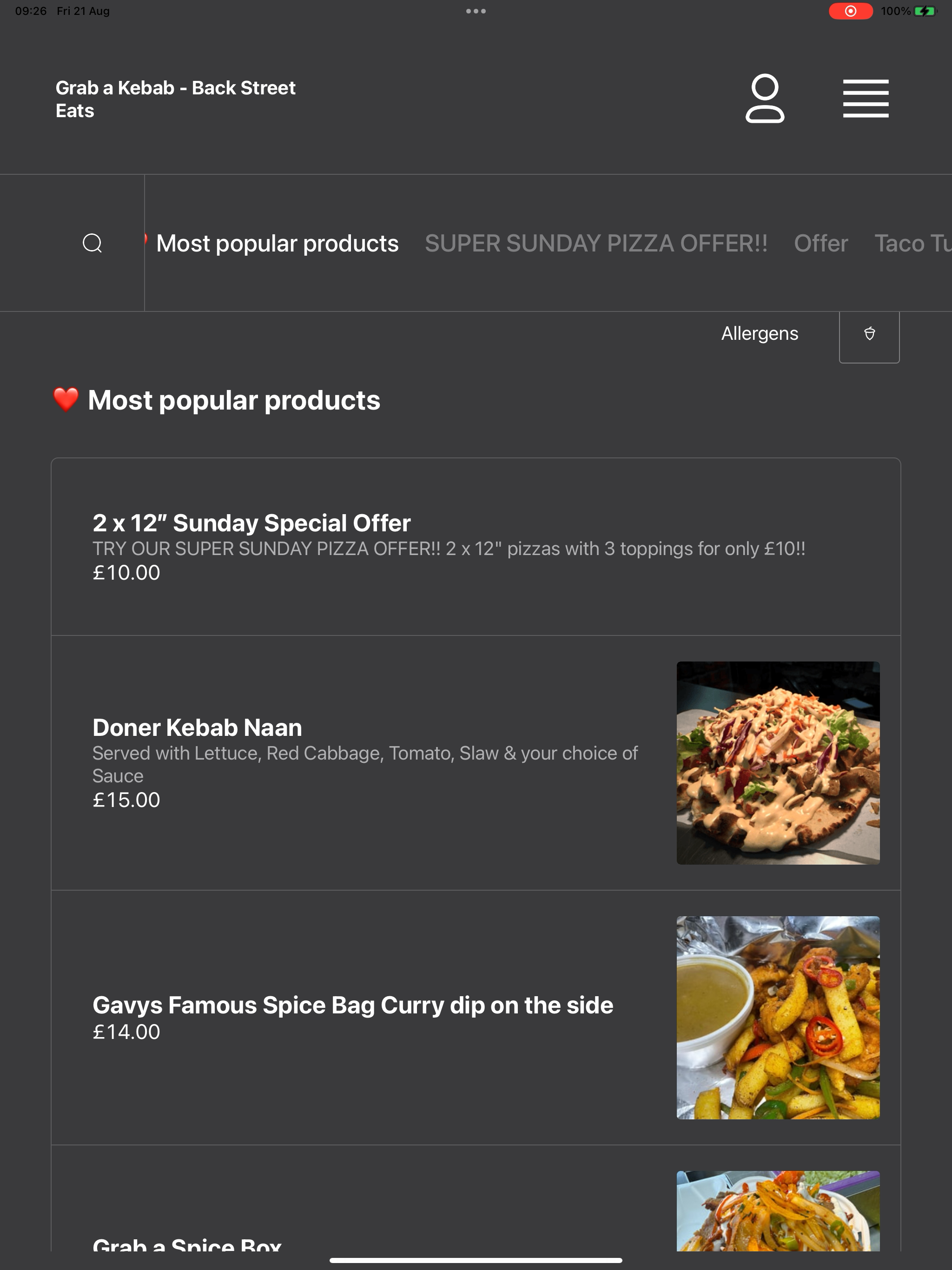 Grab A Kebab Backstreet Eats screenshot 14