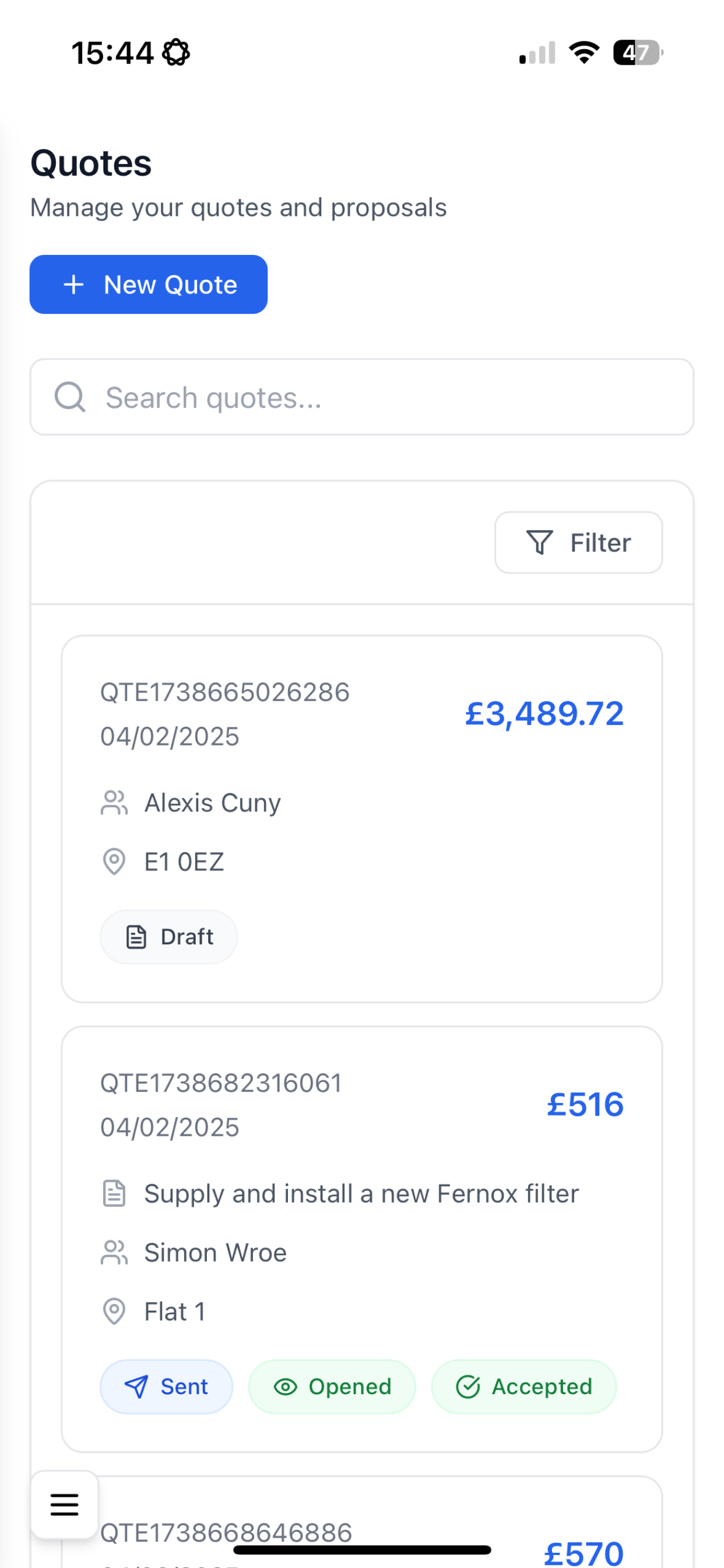 OnPoint Business screenshot 3
