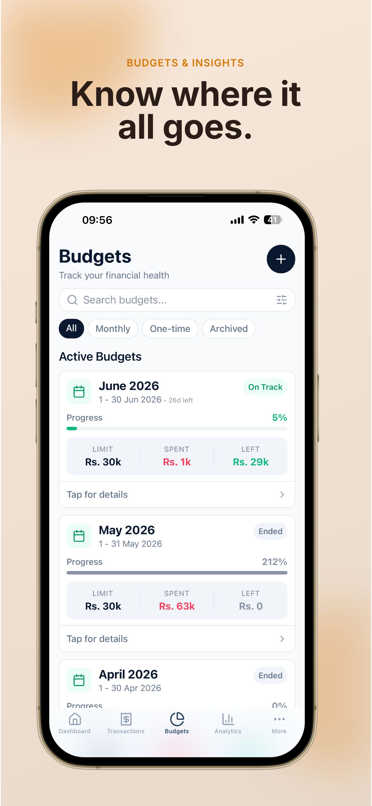 Kharcha: An Expense Tracker screenshot 3