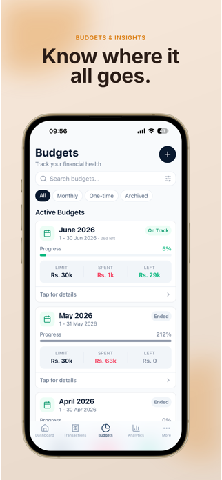 Kharcha: An Expense Tracker Screenshot 3 of 5