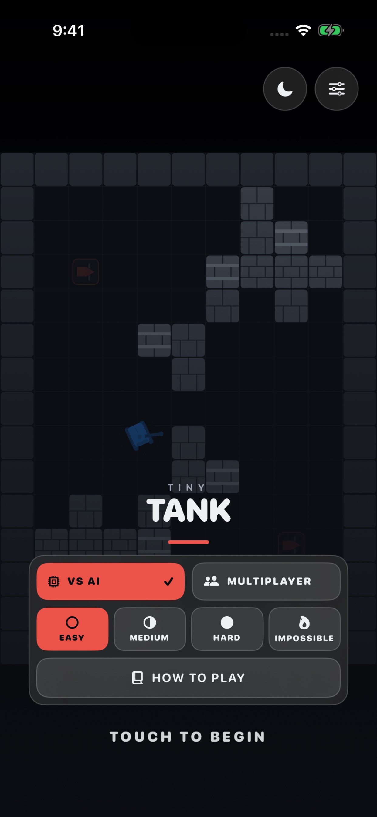 Screenshot 1 of Tiny Tank Battle