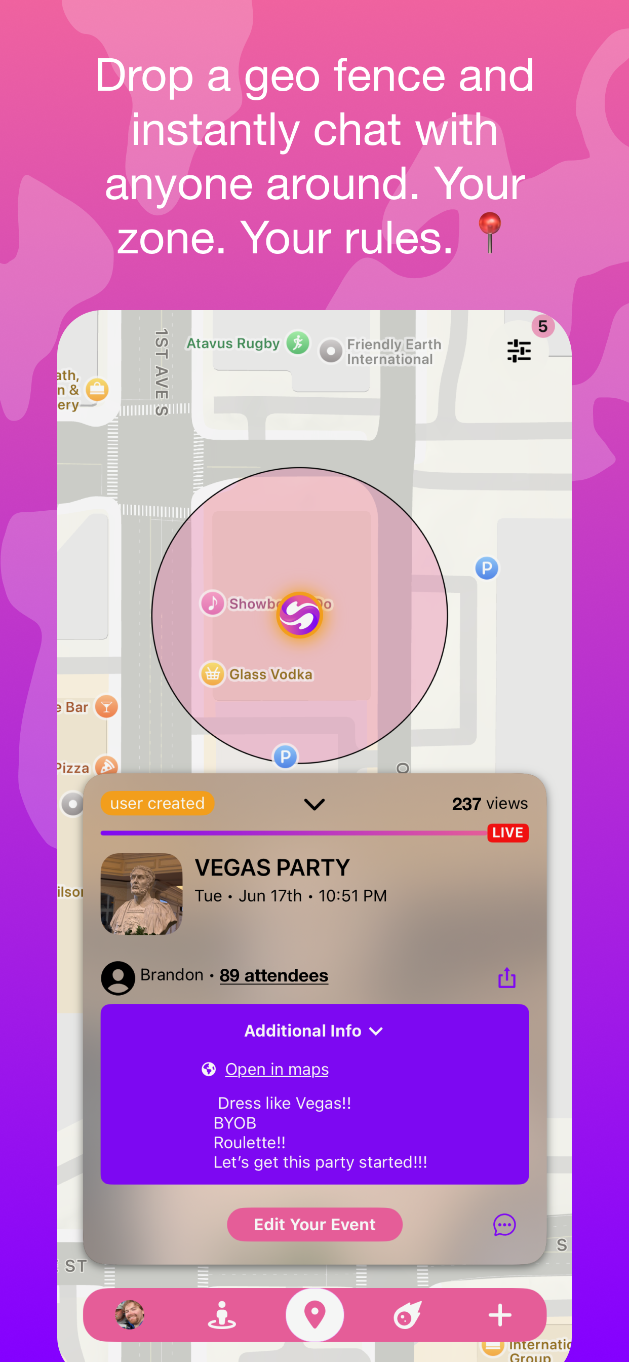 SWIRL - Share, Chat, & Engage